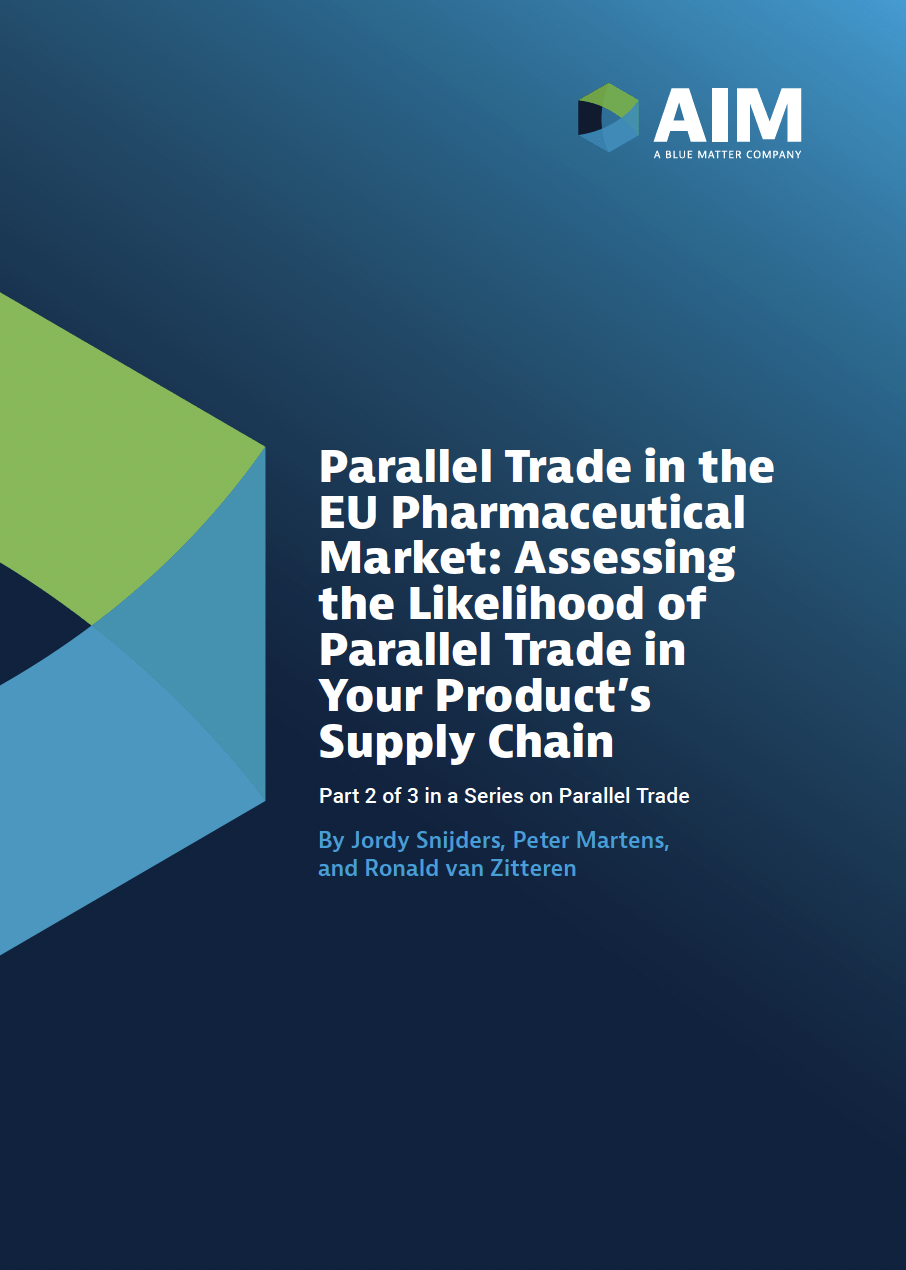 Parallel Trade in EU Pharma: Assessing the Likelihood of Parallel Trade ...